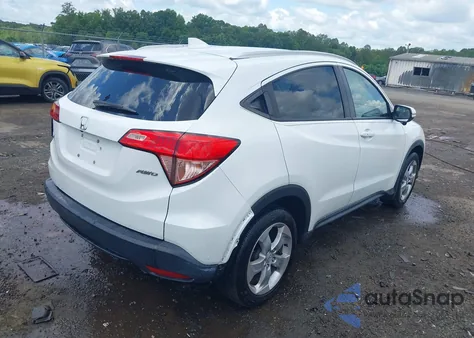 2016 Honda Hr-V Ex-L из США, поврежденный, VIN 3CZRU6H76GM701353